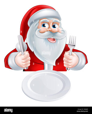 une-illustration-cartoon-de-noel-du-pere-noel-pret-pour-son-repas-de-noel-f4w405.jpg